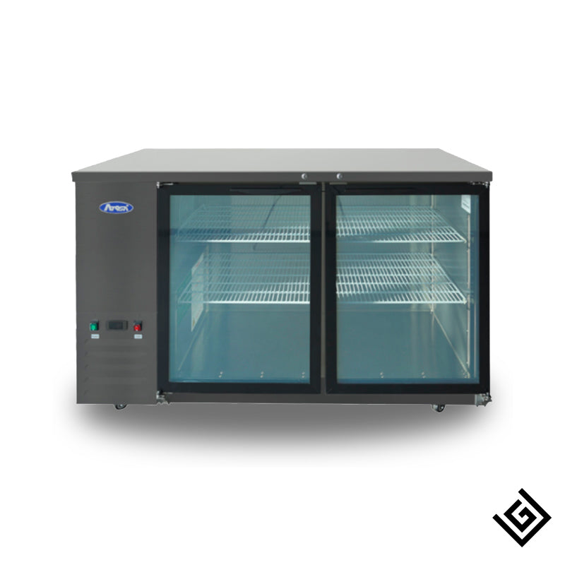 Back bar negro vidrio 175 cm