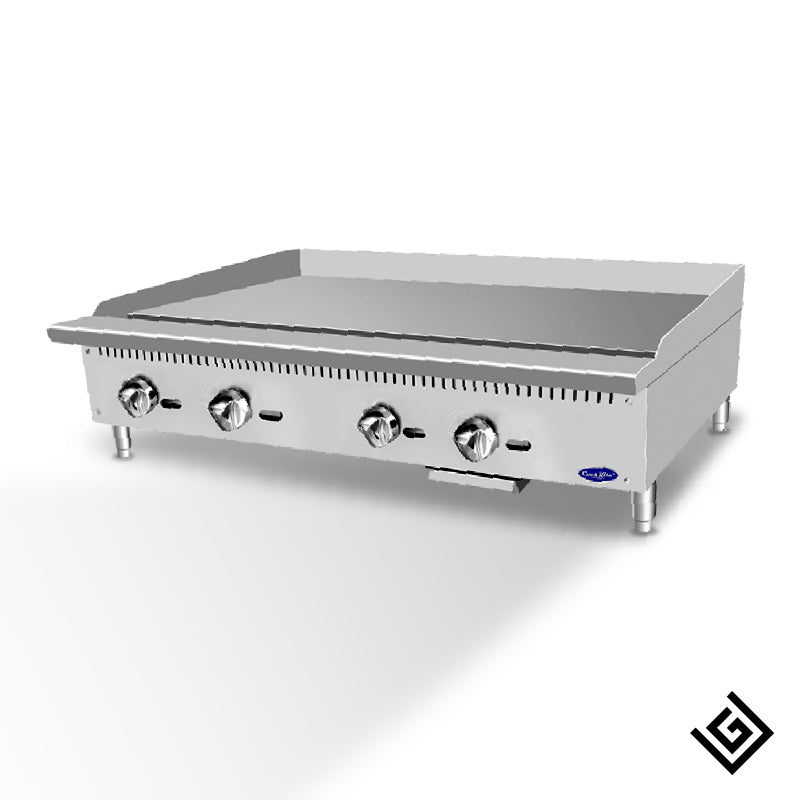 Plancha gas 4 quemadores