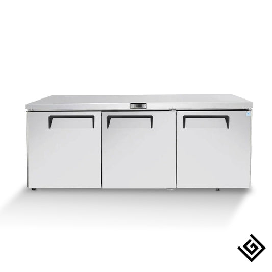 Mesón refrigeración 3 puertas 184 cm