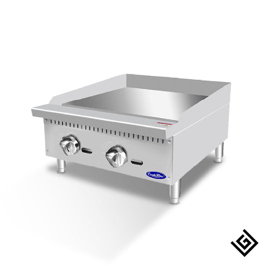 Plancha gas 2 quemadores