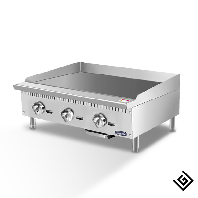 Plancha gas 3 quemadores