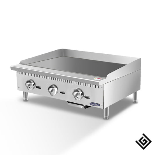 Plancha gas 3 quemadores